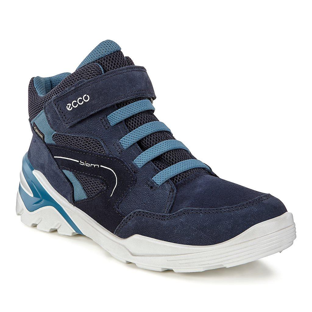 Bottes Ecco Biom Vojage Garçons Bleu 7420-VJUPX